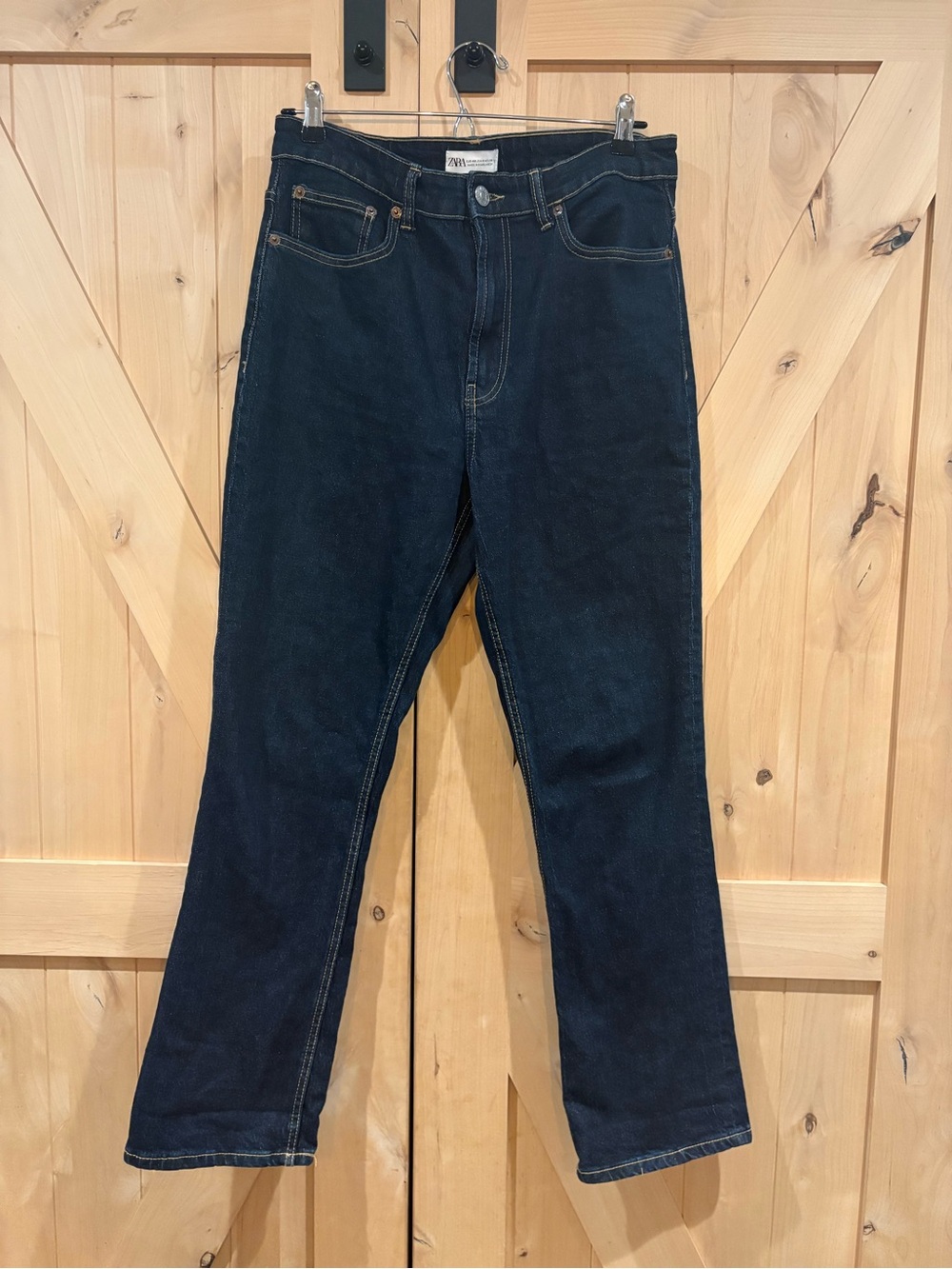 Zara Dark Straight Jeans-Like New